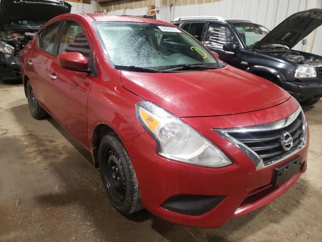 NISSAN VERSA S 2015 with VIN 3N1CN7APXFL909073 - Photo from auction