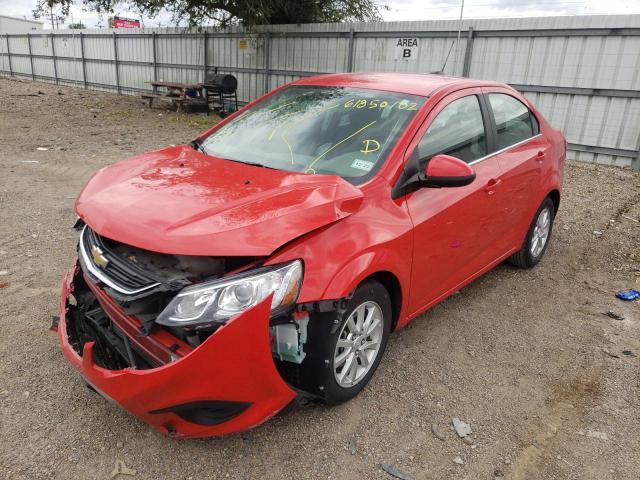 Photo 2 from auction – 2020 CHEVROLET SONIC LT with VIN 1G1JD5SB7L4143442