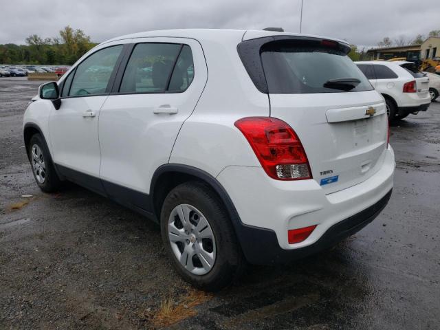 Photo 3 from auction – 2017 CHEVROLET TRAX LS with VIN KL7CJKSB7HB136157