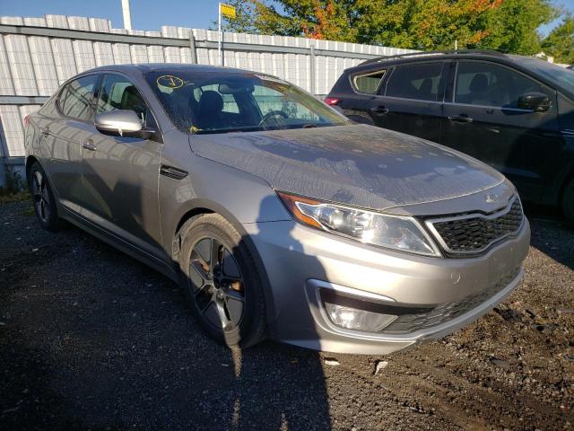 KIA OPTIMA HYB 2013 with VIN KNAGM4AD1D5061181 - Photo from auction
