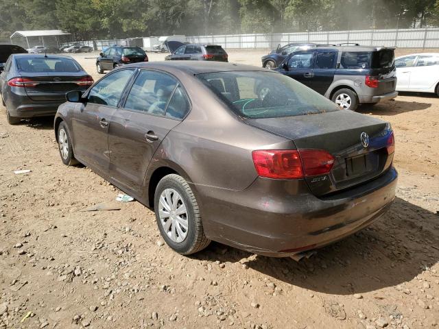 Photo 3 from auction – 2011 VOLKSWAGEN JETTA BASE with VIN 3VW2K7AJ5BM381036
