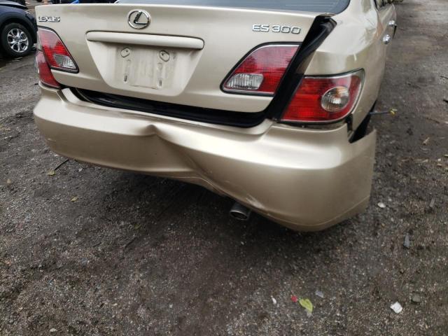 Photo 9 from auction – 2003 LEXUS ES 300 with VIN JTHBF30G130129972