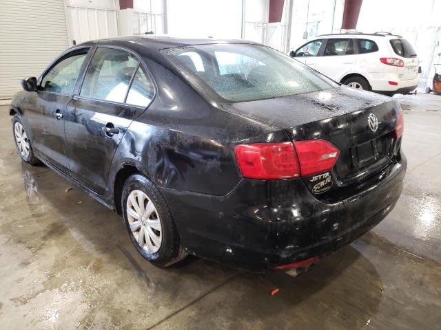 Photo 3 from auction – 2011 VOLKSWAGEN JETTA BASE with VIN 3VW2K7AJ1BM086709