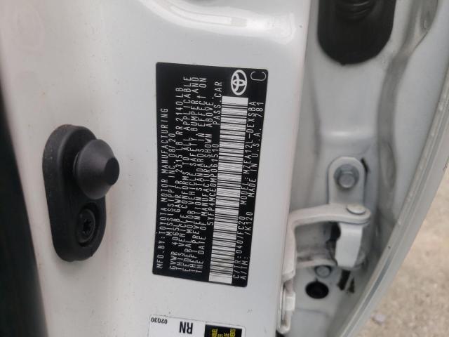 Photo 10 from auction – 2021 TOYOTA COROLLA SE with VIN 5YFP4MCE0MP061510