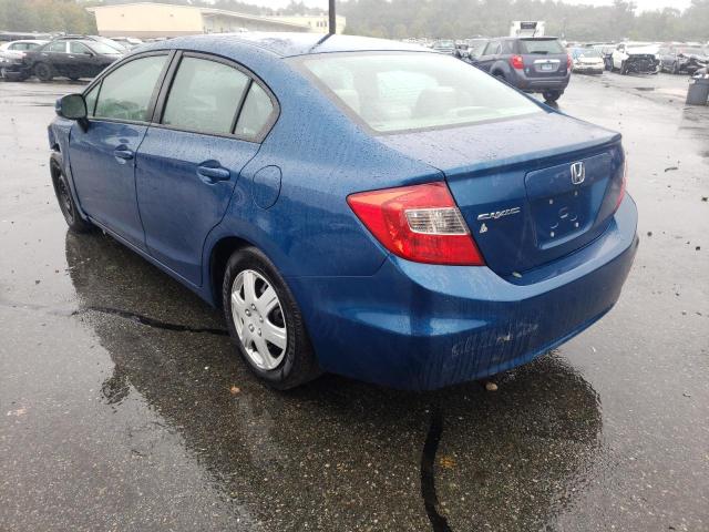 Photo 3 from auction – 2012 HONDA CIVIC LX with VIN 2HGFB2F54CH540424