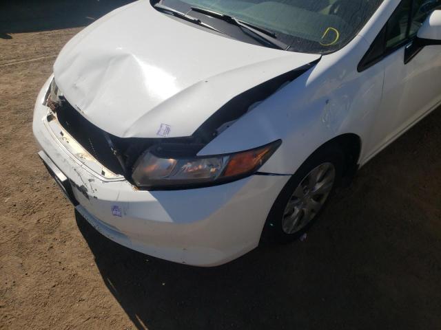 Photo 9 from auction – 2012 HONDA CIVIC LX with VIN 2HGFB2F47CH109728