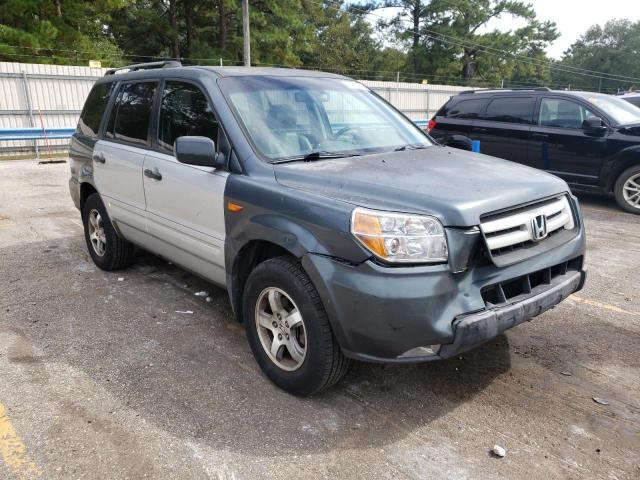 HONDA PILOT EX 2006 with VIN 5FNYF28596B042397 - Photo from auction