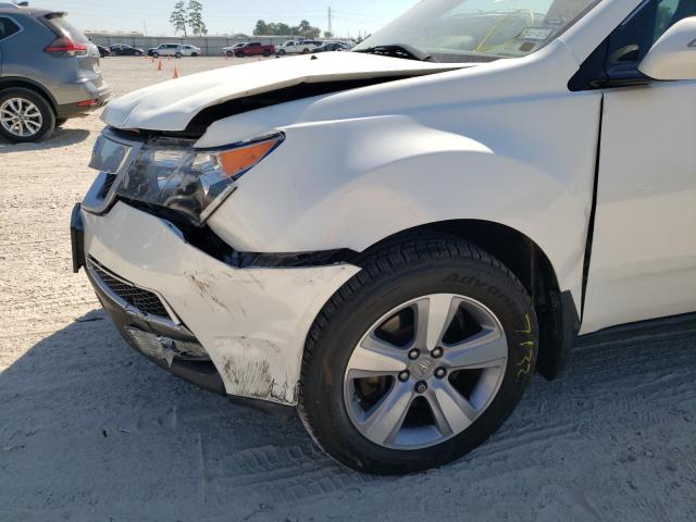 Photo 9 from auction – 2012 ACURA MDX TECHNO with VIN 2HNYD2H39CH533492