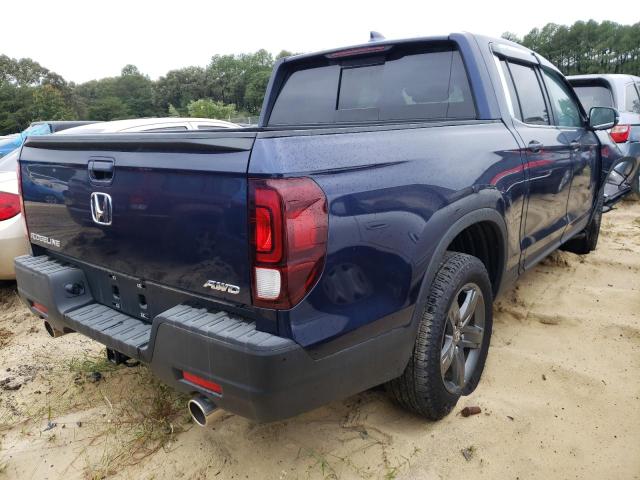 Photo 4 from auction – 2022 HONDA RIDGELINE with VIN 5FPYK3F59NB017221