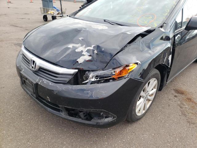 Фото 9 с аукциона – 2012 HONDA CIVIC EXL с VIN 2HGFB2F90CH577215