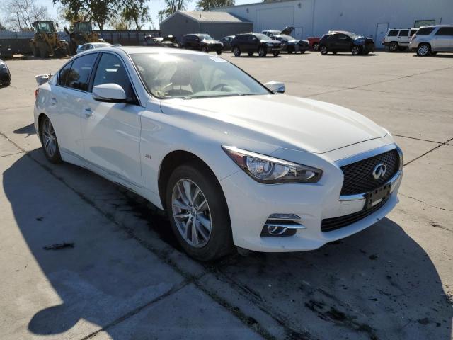 INFINITI Q50 BASE 2017 with VIN JN1CV7AP6HM642474 - Photo from auction