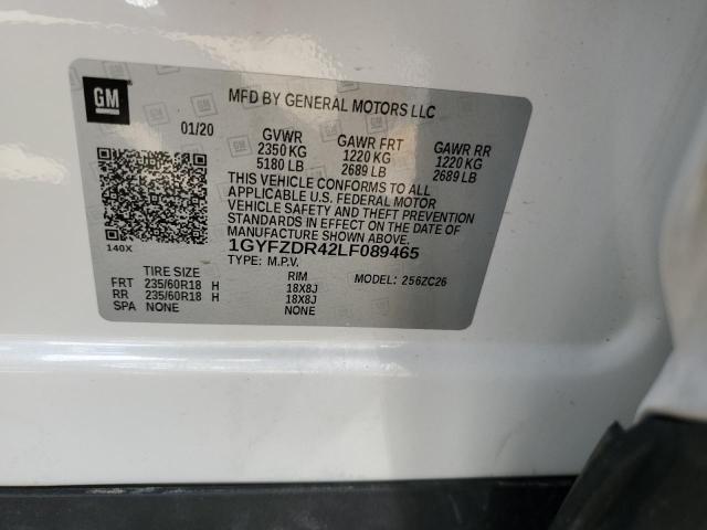 Photo 10 from auction – 2020 CADILLAC XT4 PREMIU with VIN 1GYFZDR42LF089465