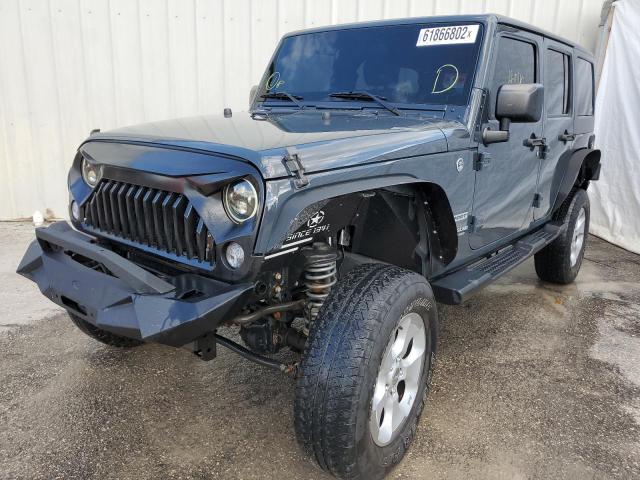 Photo 2 from auction – 2017 JEEP WRANGLER U with VIN 1C4BJWDG5HL565550