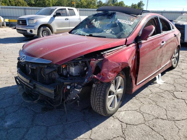 Photo 2 from auction – 2011 HYUNDAI SONATA HYB with VIN KMHEC4A42BA001052