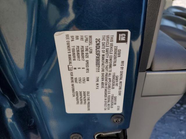 Photo 10 from auction – 2006 CHEVROLET EQUINOX LT with VIN 2CNDL63FX66007111