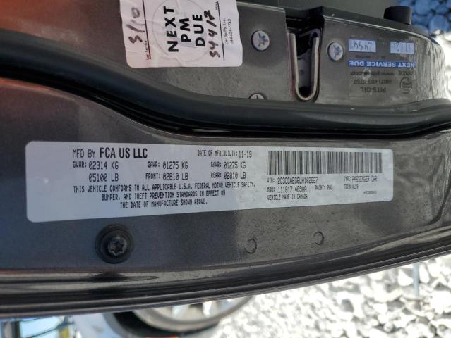 Photo 10 from auction – 2020 CHRYSLER 300 LIMITE with VIN 2C3CCAEG6LH102827