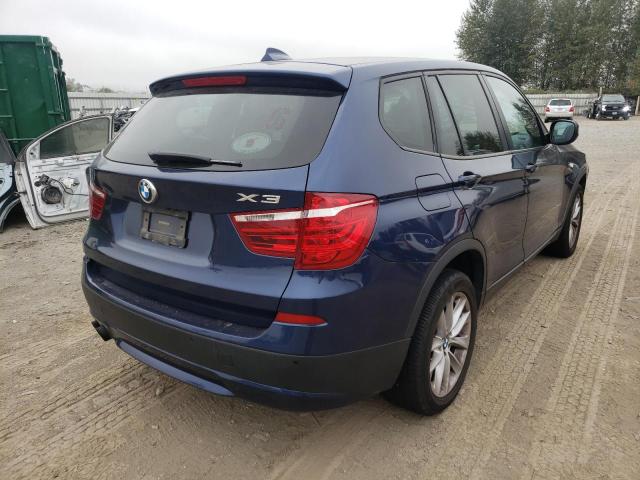 Photo 4 from auction – 2013 BMW X3 XDRIVE2 with VIN 5UXWX9C57D0A25986