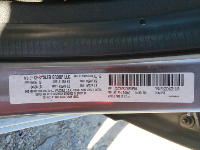 Photo 10 from auction – 2012 CHRYSLER 200 LX with VIN 1C3CCBABXCN319384