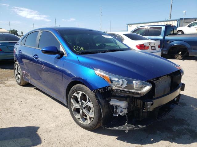KIA FORTE FE 2020 with VIN 3KPF24AD7LE260338 - Photo from auction