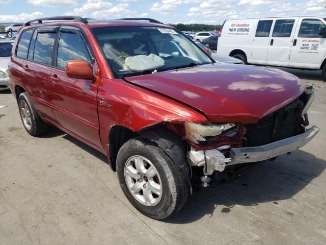 TOYOTA HIGHLANDER 2003 with VIN JTEHF21A230109922 - Photo from auction