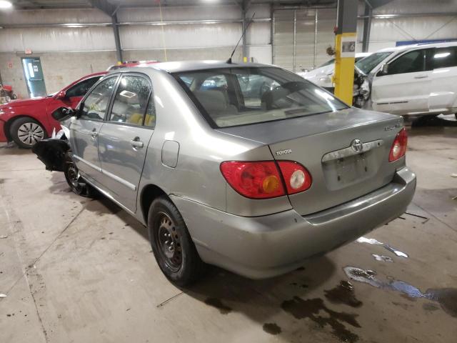 Photo 3 from auction – 2003 TOYOTA COROLLA CE with VIN 1NXBR38E63Z160750
