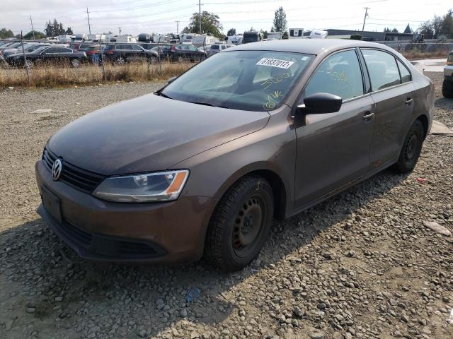 Photo 2 from auction – 2013 VOLKSWAGEN JETTA BASE with VIN 3VW1K7AJ2DM431888