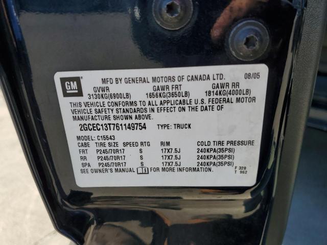 Photo 10 from auction – 2006 CHEVROLET SILVERADO with VIN 2GCEC13T761149754