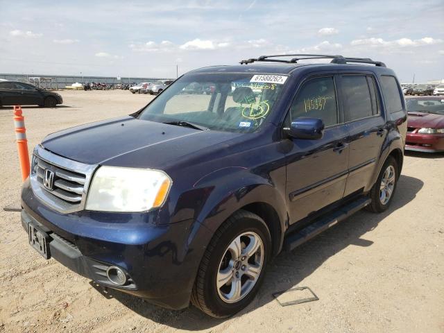 Photo 2 from auction – 2013 HONDA PILOT EXL with VIN 5FNYF3H55DB016558