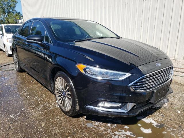 FORD FUSION SE 2017 with VIN 3FA6P0T95HR352427 - Photo from auction