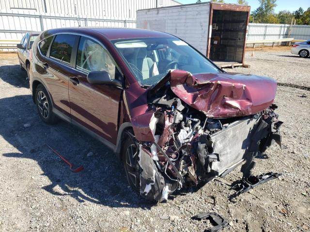 Photo 1 from auction – 2016 HONDA CR-V SE with VIN 2HKRM4H4XGH726455