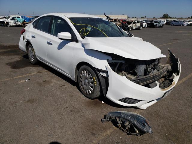 NISSAN SENTRA S 2016 with VIN 3N1AB7AP8GY283382 - Photo from auction