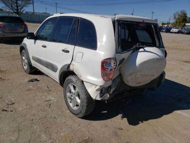 Photo 3 from auction – 2001 TOYOTA RAV4 with VIN JTEHH20VX16008152