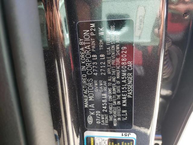 Photo 10 from auction – 2021 KIA STINGER with VIN KNAE15LA5M6088029