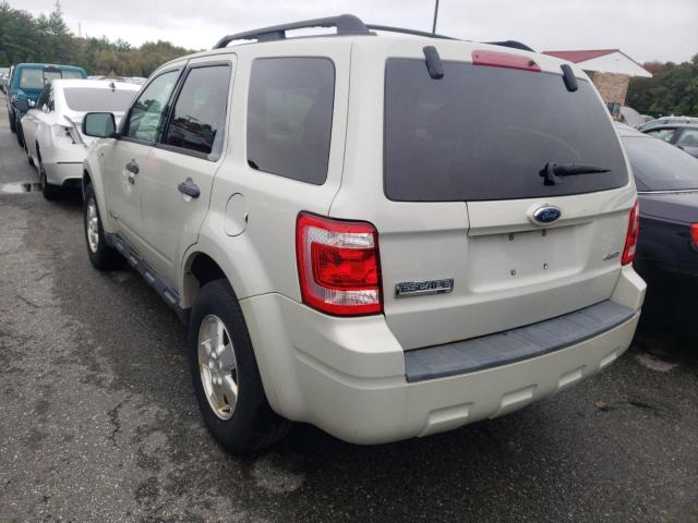 Photo 3 from auction – 2008 FORD ESCAPE XLT with VIN 1FMCU931X8KC99180