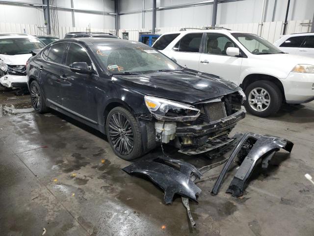KIA CADENZA PR 2015 with VIN KNALN4D75F5172904 - Photo from auction