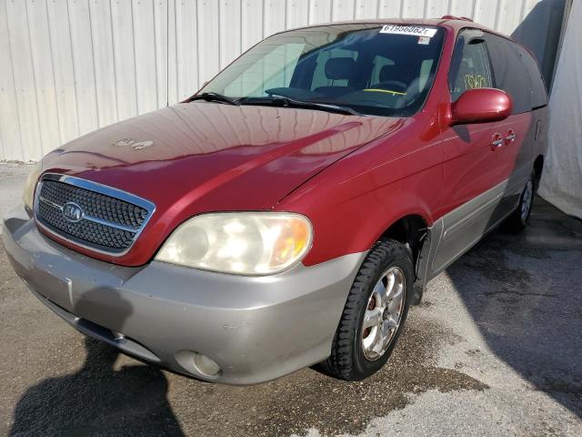 Photo 2 from auction – 2004 KIA SEDONA EX with VIN KNDUP131246596061