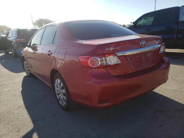 Photo 3 from auction – 2013 TOYOTA COROLLA BA with VIN 2T1BU4EE6DC977650