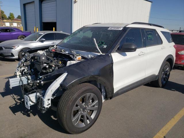 Photo 2 from auction – 2021 FORD EXPLORER X with VIN 1FMSK8DH3MGA71803