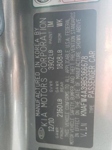 Photo 10 from auction – 2011 KIA FORTE with VIN KNAFW4A39B5366678