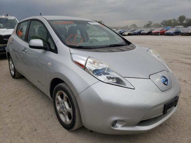 NISSAN LEAF SV 2012 with VIN JN1AZ0CP3CT021868 - Photo from auction