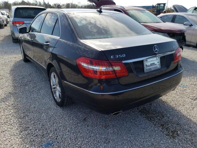 Photo 3 from auction – 2011 MERCEDES-BENZ E 350 BLUE with VIN WDDHF2EB3BA324683