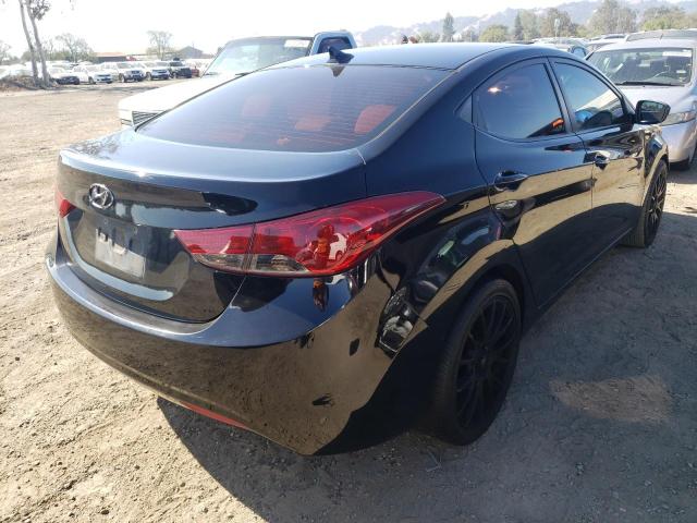 Photo 4 from auction – 2012 HYUNDAI ELANTRA GL with VIN 5NPDH4AE2CH127819