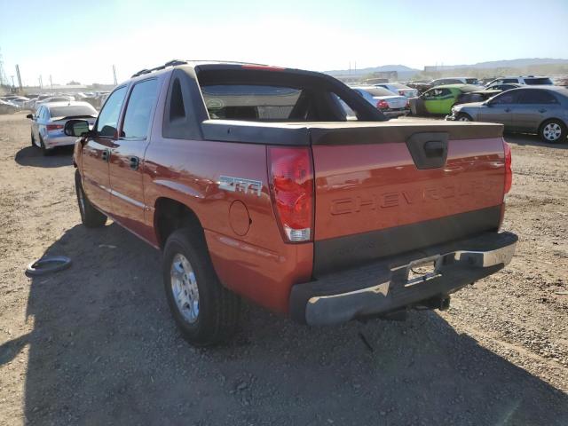 Photo 3 from auction – 2003 CHEVROLET AVALANCHE with VIN 3GNEC13TX3G297987