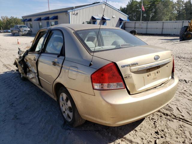 Photo 3 from auction – 2009 KIA SPECTRA EX with VIN KNAFE221895657445