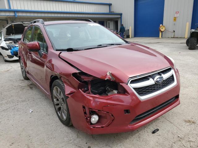 SUBARU IMPREZA SP 2014 with VIN JF1GPAU69E8232271 - Photo from auction