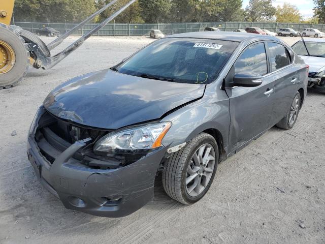 Photo 2 from auction – 2015 NISSAN SENTRA S with VIN 3N1AB7AP9FY355690