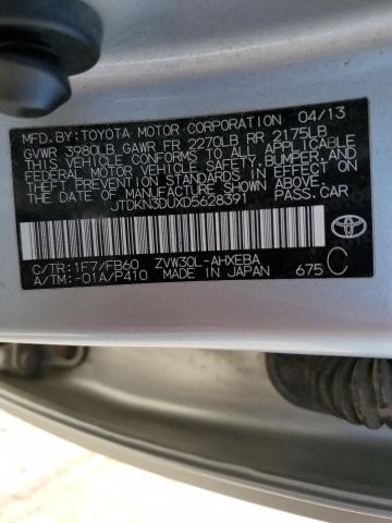 Photo 10 from auction – 2013 TOYOTA PRIUS with VIN JTDKN3DUXD5628391