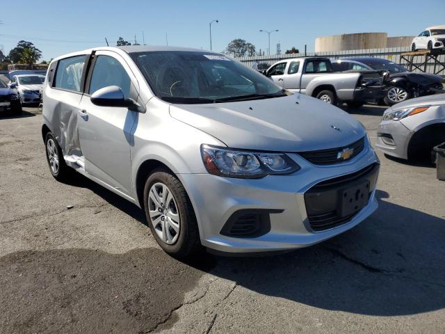 CHEVROLET SONIC 2020 with VIN 1G1JG6SB6L4132154 - Photo from auction