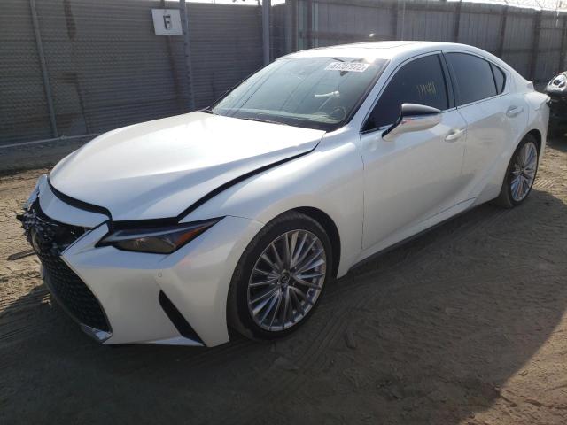 Photo 2 from auction – 2022 LEXUS IS 300 with VIN JTHDA1D2XN5119358