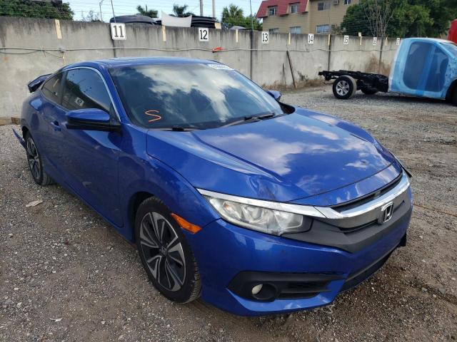 HONDA CIVIC EXL 2017 with VIN 2HGFC3B77HH351929 - Photo from auction